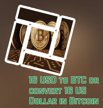 How much money is 16 bitcoins
